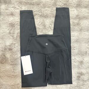 NWT Lululemon Align TM HR Pant 28" *Pockets Size 4 Black